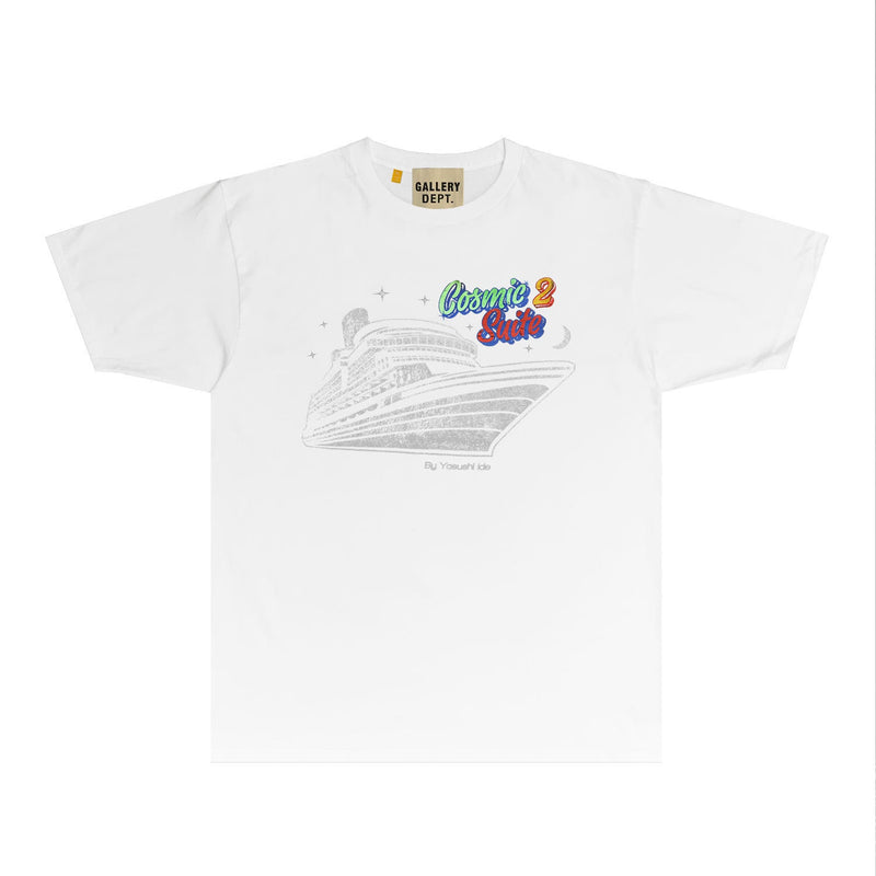 Gallery Dept T Shirts Fashion Brand Tee Shirt Short Sleeve T-shirt Blouse