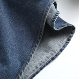 Women Jacket Loose Retro Leisure Washed-out Shirt Coat