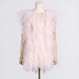 Women Dresses Spring Voile Dress (Qymy0409)