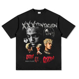 Asap Rocky T Shirts Travis Scott Short Sleeve Eminem ASAP TentacionT-Shirt