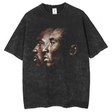 2024Basketball tshirt NBoversizeA men's black t-shirts