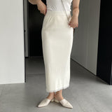 Women Knitted Skirt Fall/Winter Knitted Dress Tassel