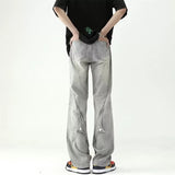 Men Jeans Loose Jeans Summer Oversize Skinny Wide-Leg Straight Pants