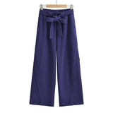 Women Sweatpants Autumn Straight Casual Loose Wide-Leg Pants Sweatpants
