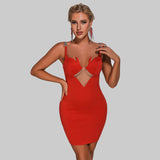 Women's Evening Dress Hip-Wrapped Skirt Chain Hollow-out Camisole Hip-Wrapped Dress