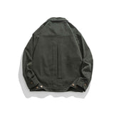 Unisex Shirts Fall Vintage Overalls Jacket