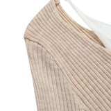 Women Sweater Knitwear Slim Fit Knitted Underwear Top Knitwear