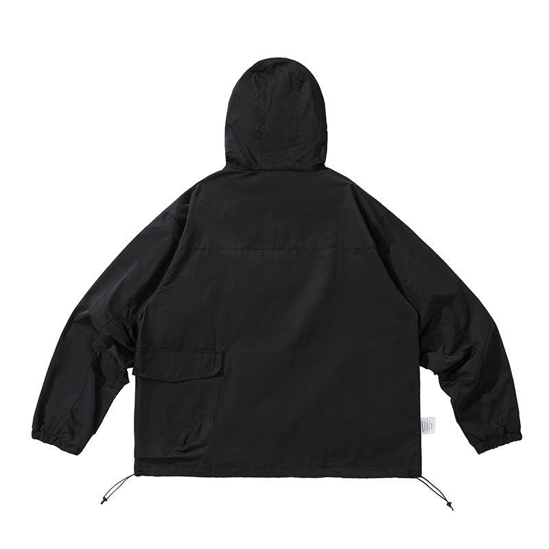 Unisex Winter Cotton Coat Pocket Shell Jacket Jacket Coat