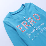 Women Tops Spring Slim-Fitting T-shirt Long Sleeve Leisure Button Top