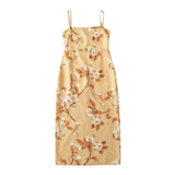 Women Dresses Summer Backless Long Dress (Xds0414)