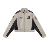 Unisex Jacket Fall Locomotive Style Pu Jacket