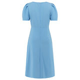 Women Date Dress Spring/Summer round Neck Dress