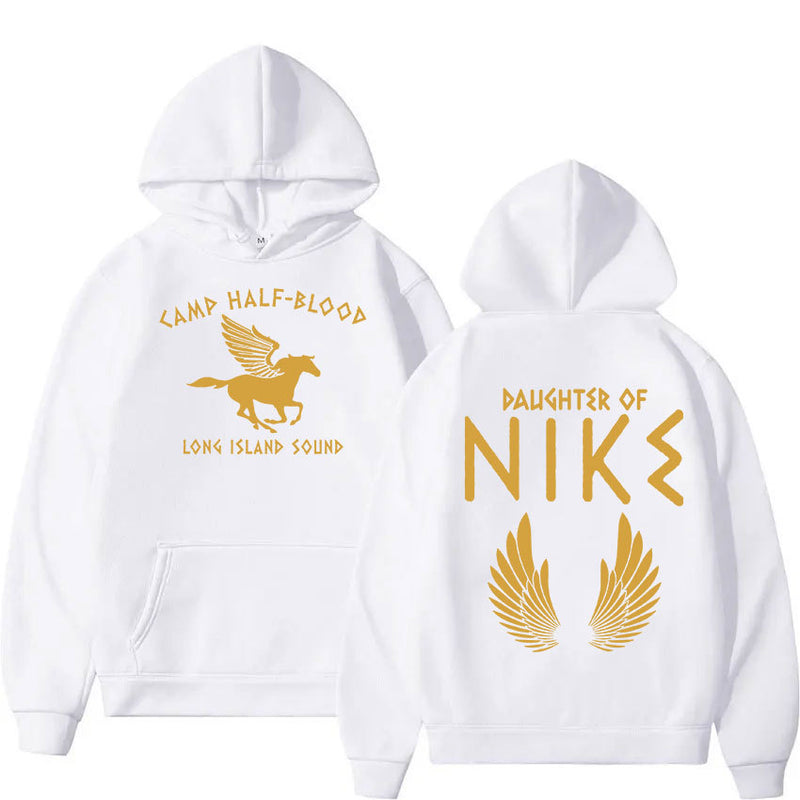 Camp Half Blood Percy Jackson Print Hoodie Men's Women Vintage