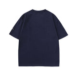 Men T Shirt Couple Short Sleeve T-shirt American Style Hip Hop Vintage Retro Half Sleeve Tee Men and Women