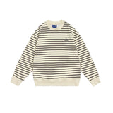 Unisex Hoodie Autumn Striped Printed Sweater