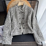Women Woolen Coat Tweed Chanel Coat