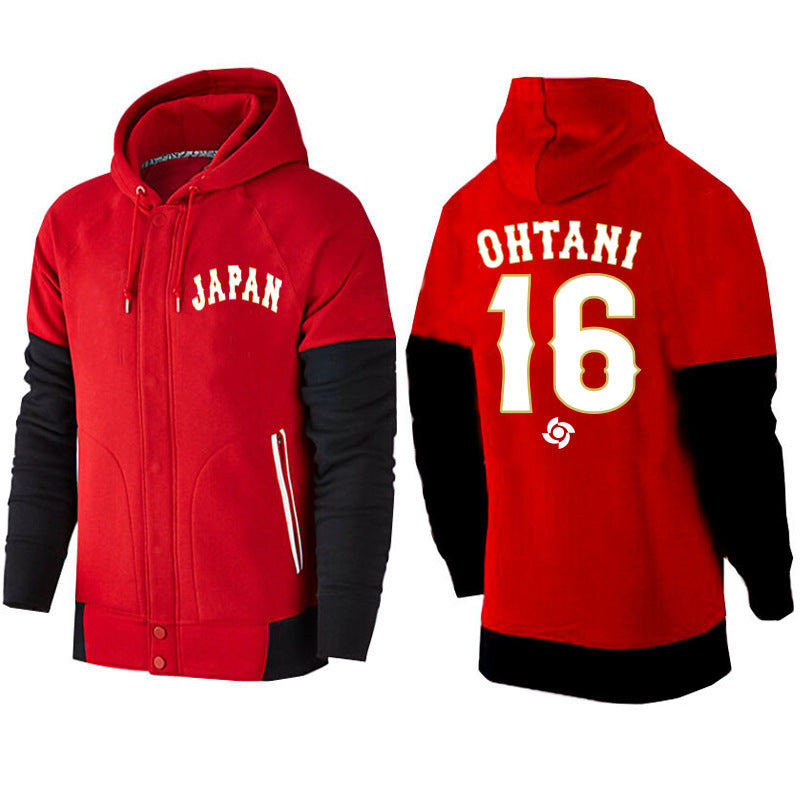 MLB Hoodie WBC Japan Shohei Otani 1 sweater baseball jersey hoodie (Part 3)