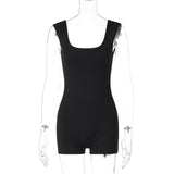 Women Jumpsuit Summer Sexy Backless Spaghetti Straps Jumpsuit (Hawthaw0412)