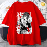 2024New Fushiguro Toji T Shirt Fashion Anime Harajuku Tees