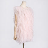 Women Dresses Spring Voile Dress (Qymy0409)