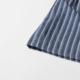 Women Dresses Spring Retro Denim Dress Women's Stand Collar Single-Breasted Dress (Qymy0409)
