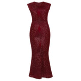 Flappers 1920S Dress Spring/Summer Sequined Dress Slim Fit Dress
