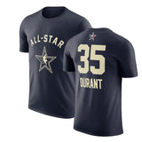 NBA T-Shirts NBA All-Star Basketball Short Sleeve Outdoor Leisure Sports T-Shirt