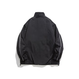 Unisex Jacket Autumn Vintage Coat Loose Casual Stand-up Collar Jacket