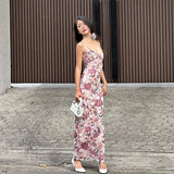Women Dresses Spring Slim-Fitting Sheath Dress Sling Dress (Csm202403)