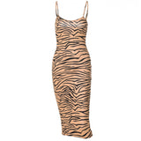 Women Dresses Spring Slim-Fitting Sling Dress