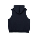 Men Hoodie Oversize Hooded Vest Sleeveless Sweater