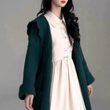 Women Knitwear Autumn and Winter Sweater Coat Female Loose Knitted Cardigan