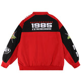 Men Jacket Coat Men's Vibe Design Loose Embroidered Letter Jacket