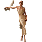 Women Dresses Bandage Dress Sexy Party Dress (Ont0408)