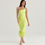 Women Dresses Sling Dress (Zns0409)