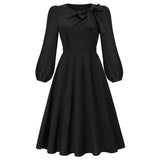 Women Date Dress Fall/Winter Dress Leisure Long Sleeve Dress