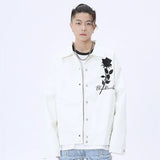 Men Jacket Coat Men's Autumn and Winter Clothing Loose Jacket Coat