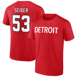 NHL T-Shirts Ice Hockey NHL Jersey T-Shirt Sports Men's Short Sleeves