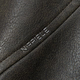 Women Jacket Short Pu Leather Coat Stand Collar Solid Color Racing Suit