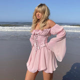 Women Dresses Chiffon Loose Dress Suit Skirt