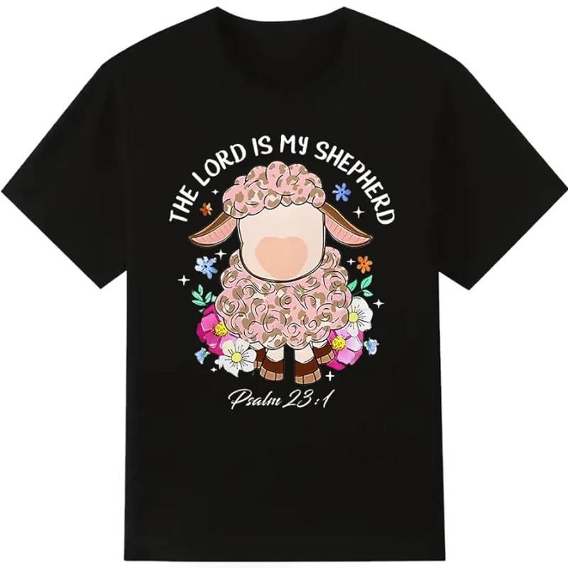 The Lord Is My Shepherd Psalm 23:1 Shirt Sheep Shirt