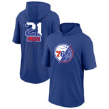 NBA T-Shirts NBA Basketball Clothing Hooded T-Shirt Sports Men