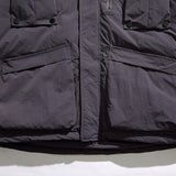 Unisex Winter Cotton Coat Three-Dimensional Pocket Decorative Hooded down Jacket