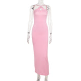 Women Dresses Summer Casual Slim Fit Long Dress Butterfly Flower Dress