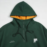 Unisex Winter Cotton Coat Open Collar Hooded Sweater Printed Pullover