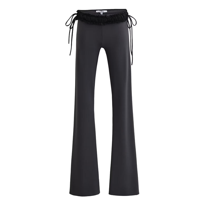 Women Pants Summer Bell-Bottom Pants Trousers