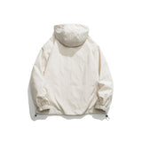 Unisex Jacket Autumn Retro Hooded Jacket for Men and Women Loose Casual Jacket