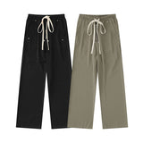 Women Sweatpants Straight-Leg Trousers Men and Women Hiphop Loose Dancing Wide-Leg Casual Pants