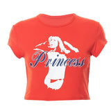 Women T-shirt Summer round Neck Pullover Short Sleeve Printed Casual Top T-shirt
