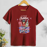 Inspired by Queen's Platinum Jubilee 2022 Elizabeth 70 Years T-shirt Short Sleeve T-shirt plus Size Loose Summer